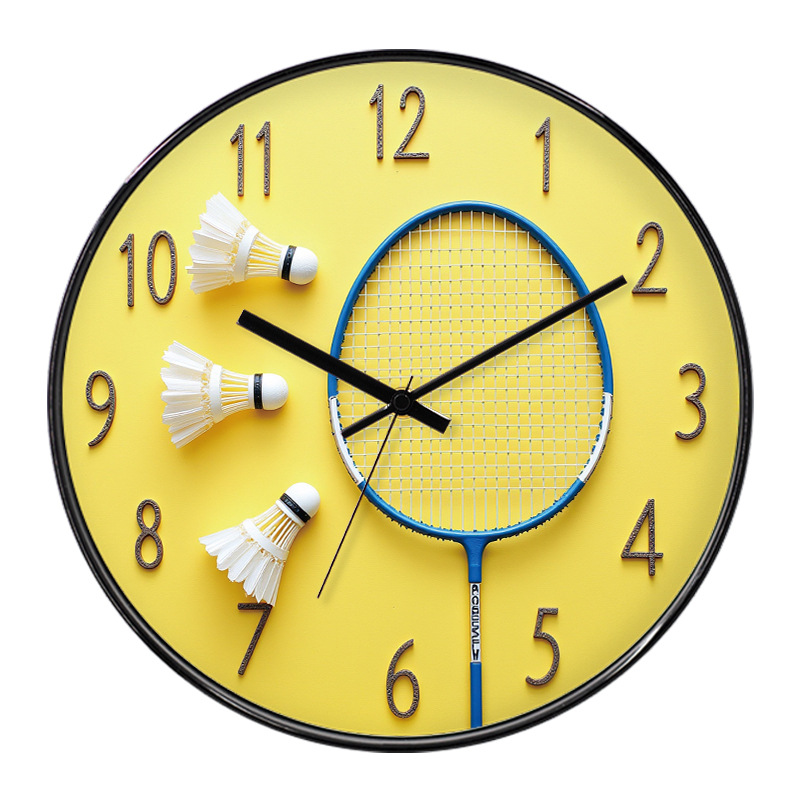 Badminton Hall - Reloj de Pared para Pista de