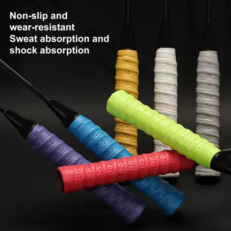 Badminton Grip Tape - Empuñadura de raqueta de tenis, envoltura