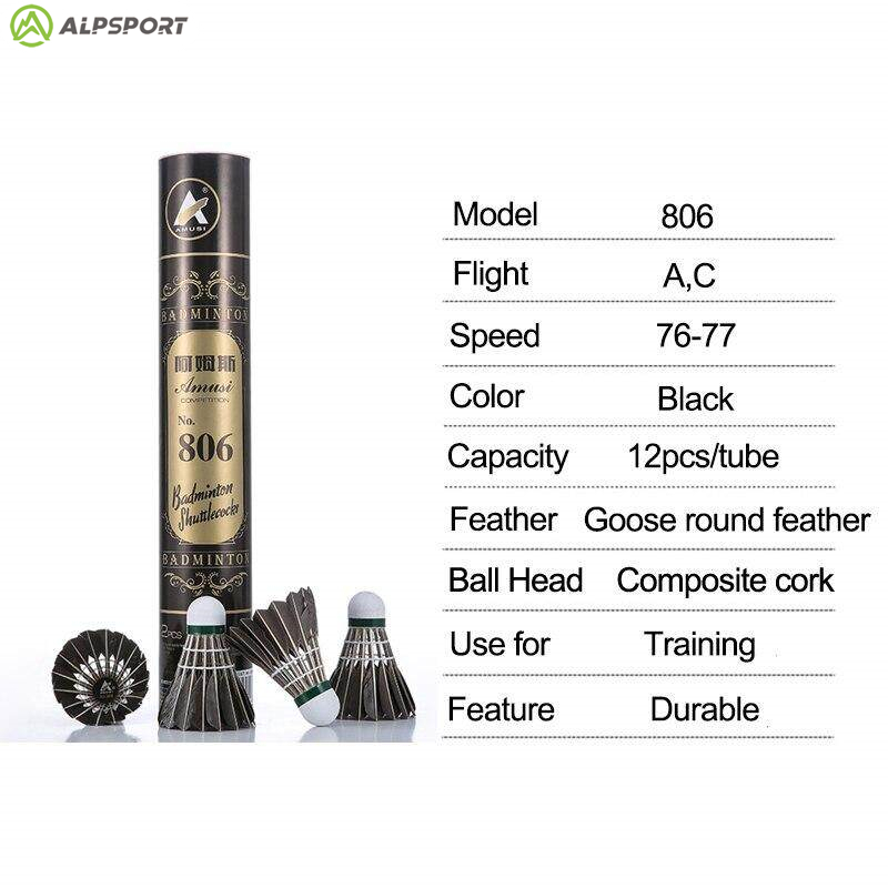 Volantes de bádminton ALP 806, - Badminton Event reseña y precio