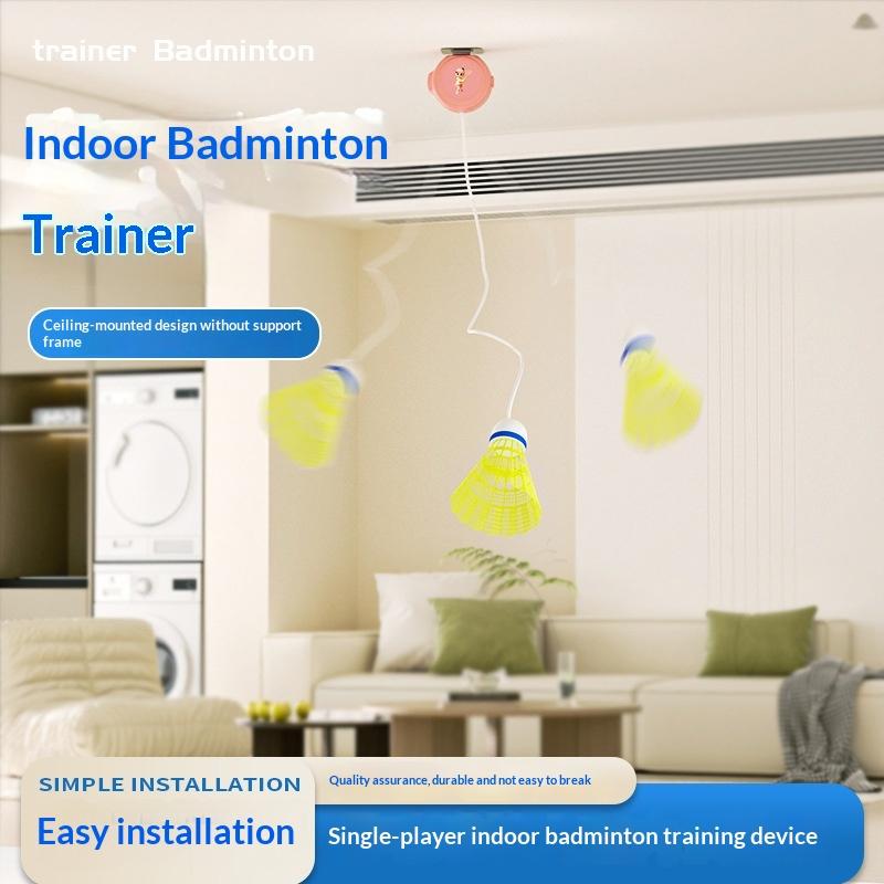 Nuevo Entrenador de Bádminton  - Badminton Rebound Trainer reseña y precio