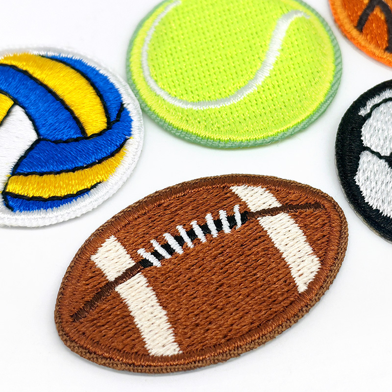 Parches bordados de fútbol, te - Badminton Icon reseña y precio