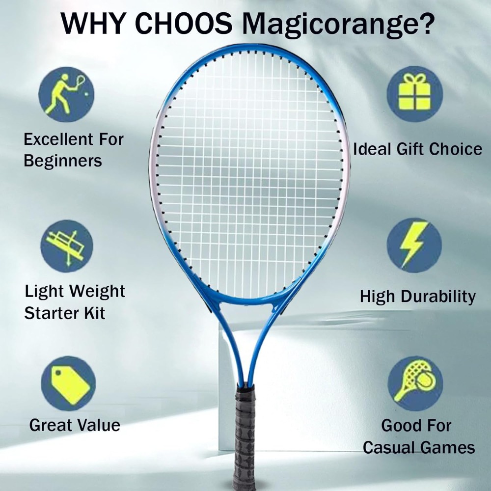 Entrenador de tenis portátil d - Badminton Rebound Trainer reseña y precio