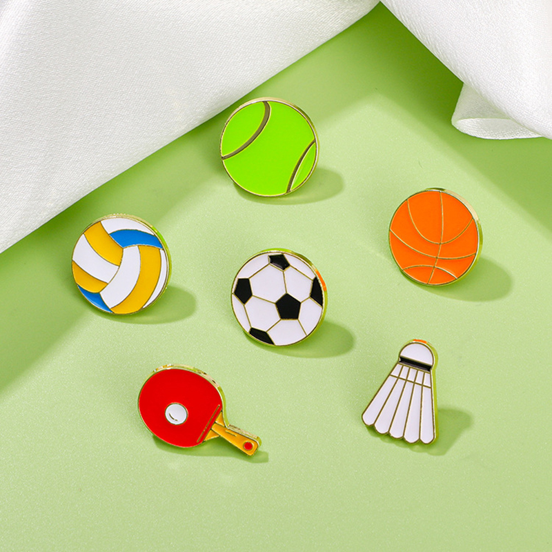 Broche de dibujos animados de  - Badminton Icon reseña y precio