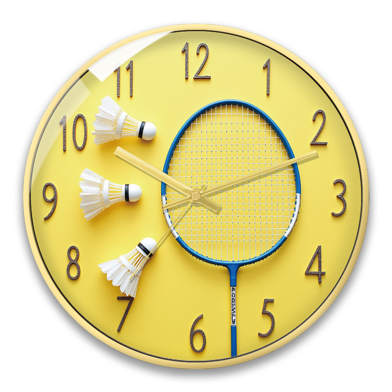Reloj de Pared para Pista de B - Badminton Hall reseña y precio