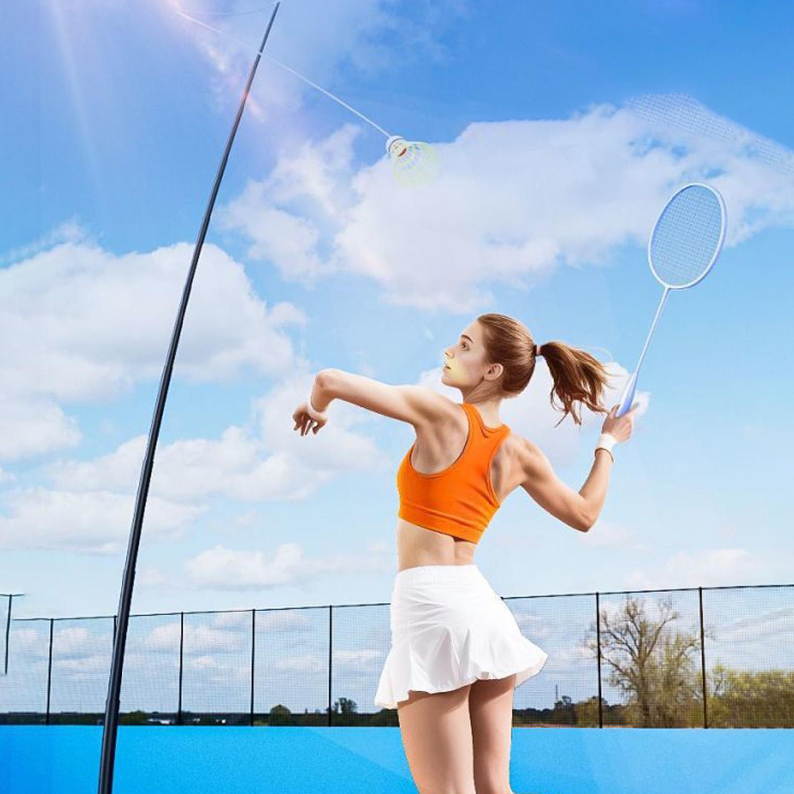 Entrenador de bádminton indivi - Badminton Rebound Trainer reseña y precio