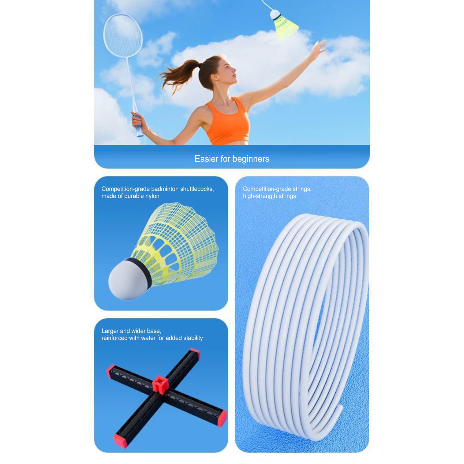 Entrenador de bádminton indivi - Badminton Rebound Trainer reseña y precio
