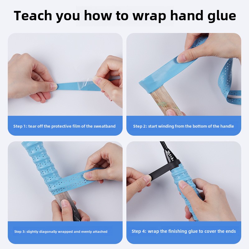 Cinta de agarre para raqueta d - Badminton Grip Tape reseña y precio