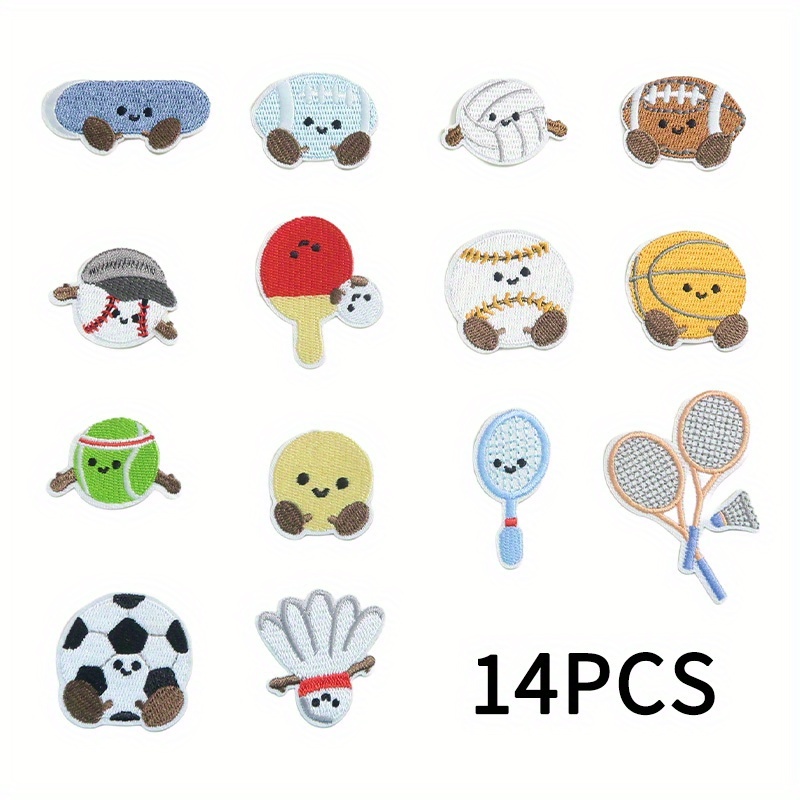 14 Parches Deportivos Bordados - Badminton Icon reseña y precio