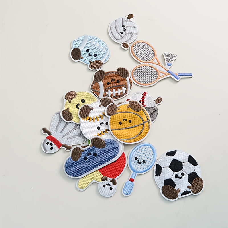 14 Parches Deportivos Bordados - Badminton Icon reseña y precio