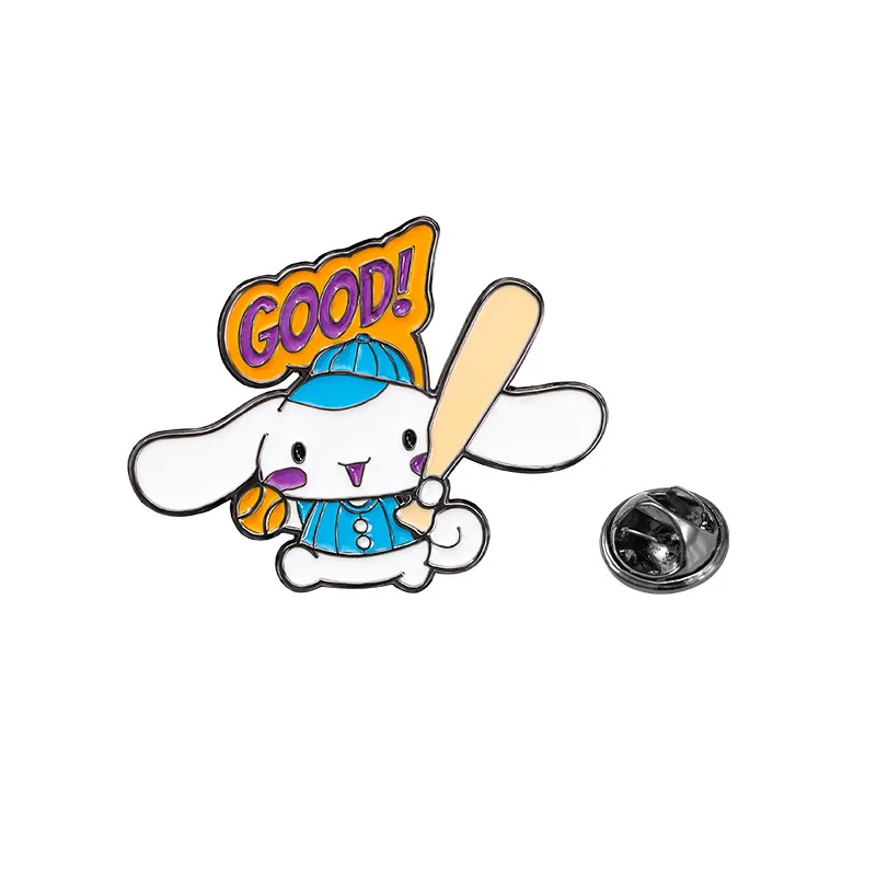 Insignia de Metal de dibujos a - Badminton Icon reseña y precio